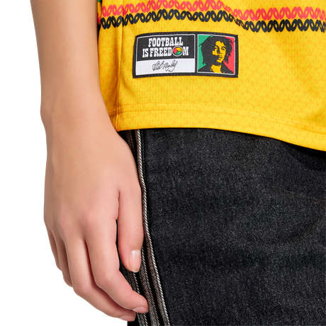 ADIDAS - Maglia Di Casa X Bob Marley Giamaica 26 - Donna - Yellow - image 7