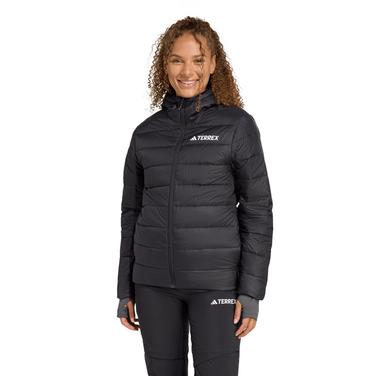 ADIDAS - TERREX Multi Essentials CLIMAWARM Light Down Hooded Jacket - Donna - image 2