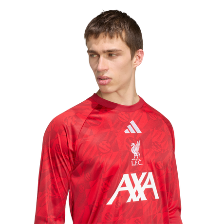 ADIDAS - Liverpool Fc 26/27 Pre Match Warm Top - Uomo - Red - image 6