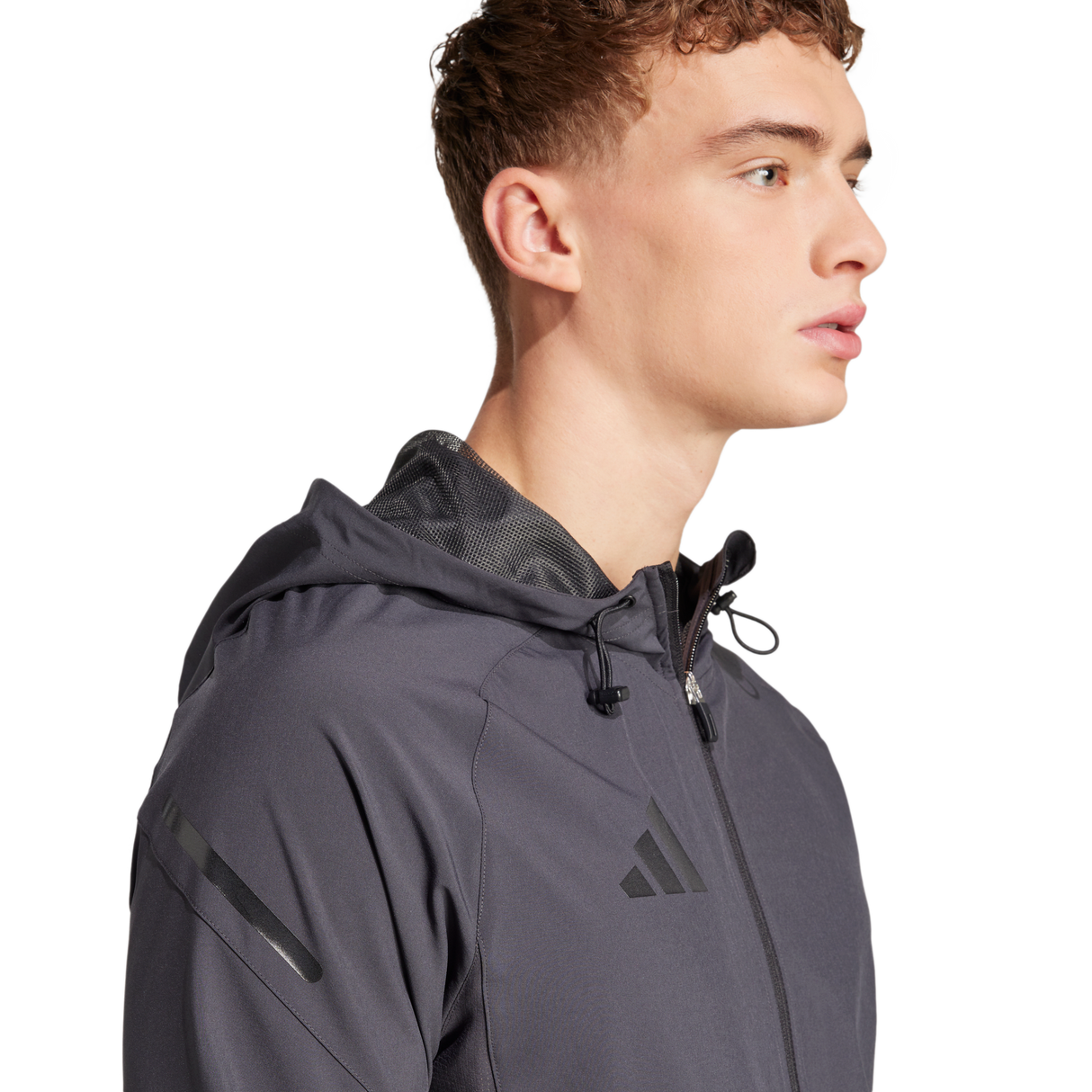 ADIDAS - Giacca Tiro 25 Pro Vis Tech Travel - Uomo - Grey - image 7