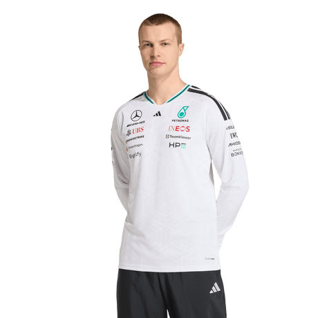 ADIDAS - Maglia Autentica A Maniche Lunghe Mercedes-Amg Petronas Formula 1 Team Driver - Uomo - image 2