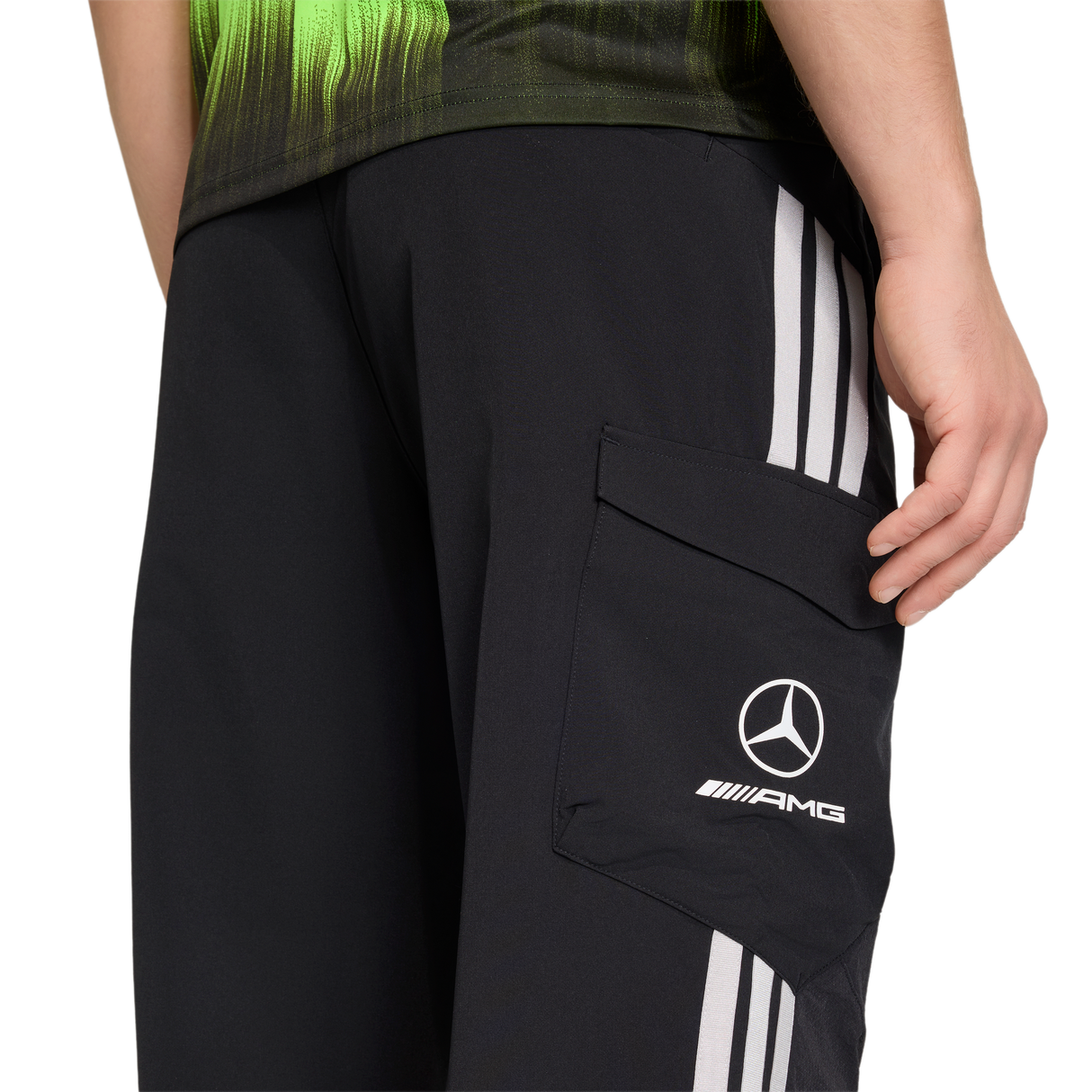 ADIDAS - Pantaloni Mercedes - Amg Petronas Formula 1 Team Mechanics - Uomo - Black - image 6