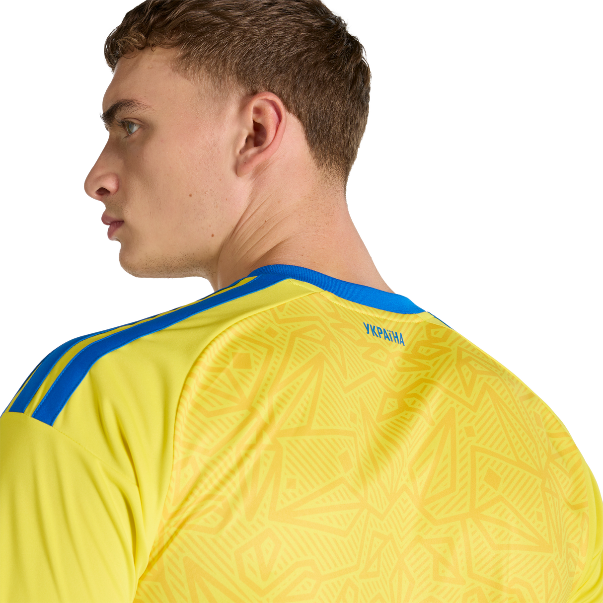 ADIDAS - Maglia Home Ukraine 26 - Uomo - Yellow - image 8