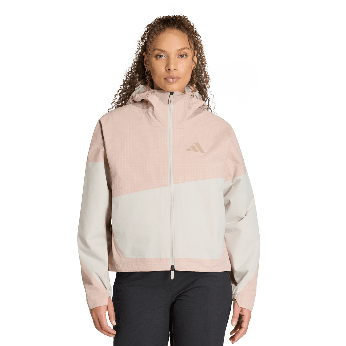 ADIDAS - Giacca A 2 Strati TERREX Xploric CLIMAPROOF - Donna - Brown - image 2