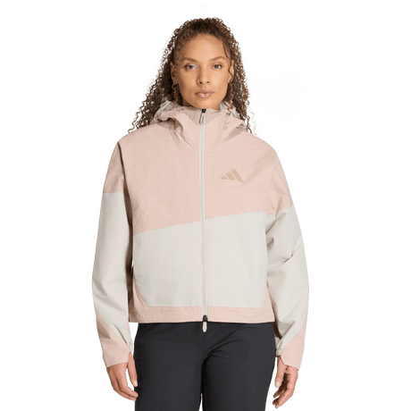 ADIDAS - Giacca A 2 Strati TERREX Xploric CLIMAPROOF - Donna - Brown - image 2