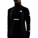 ADIDAS - Maglia Da Running Adi365 CLIMAWARM+ Half Zip - Donna - Black - image 7