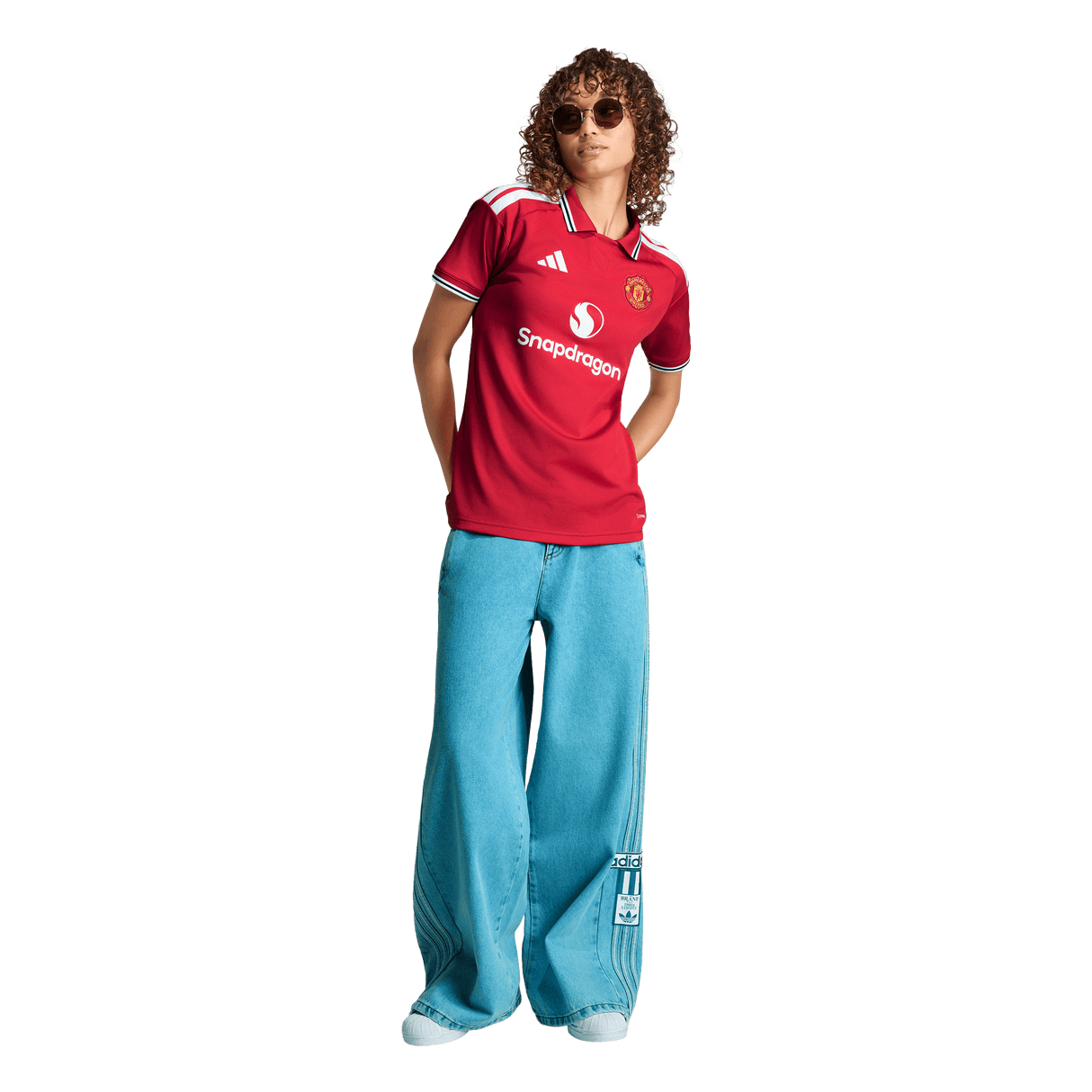 ADIDAS - Manchester United 26/27 Home Jersey - Donna - Red - image 5
