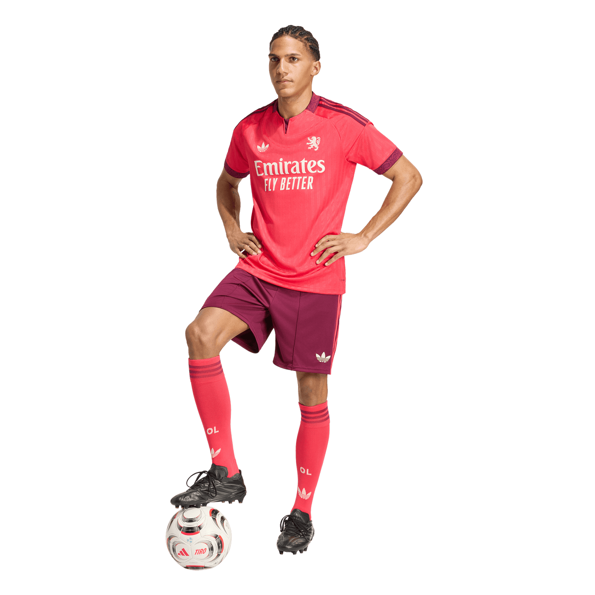ADIDAS - Olympique Lyonnais 26/27 Away Jersey - Uomo - Pink - image 6