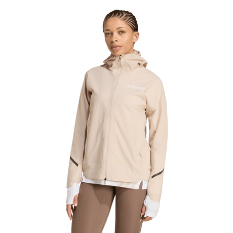 ADIDAS - Giacca TERREX Xperior 2.5 Layer Light CLIMAPROOF - Donna - Brown - image 2