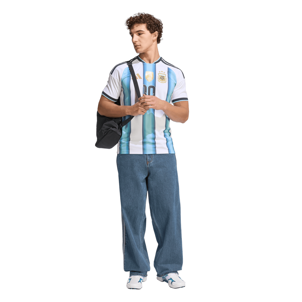 ADIDAS - Maglia Home Messi Argentina 26 - Uomo - White - image 5