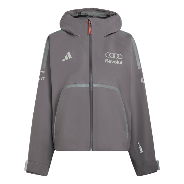 ADIDAS - Audi Revolut Formula One Team 2026 Engineers & Marketing Rain Jacket - Donna - Black - image 1