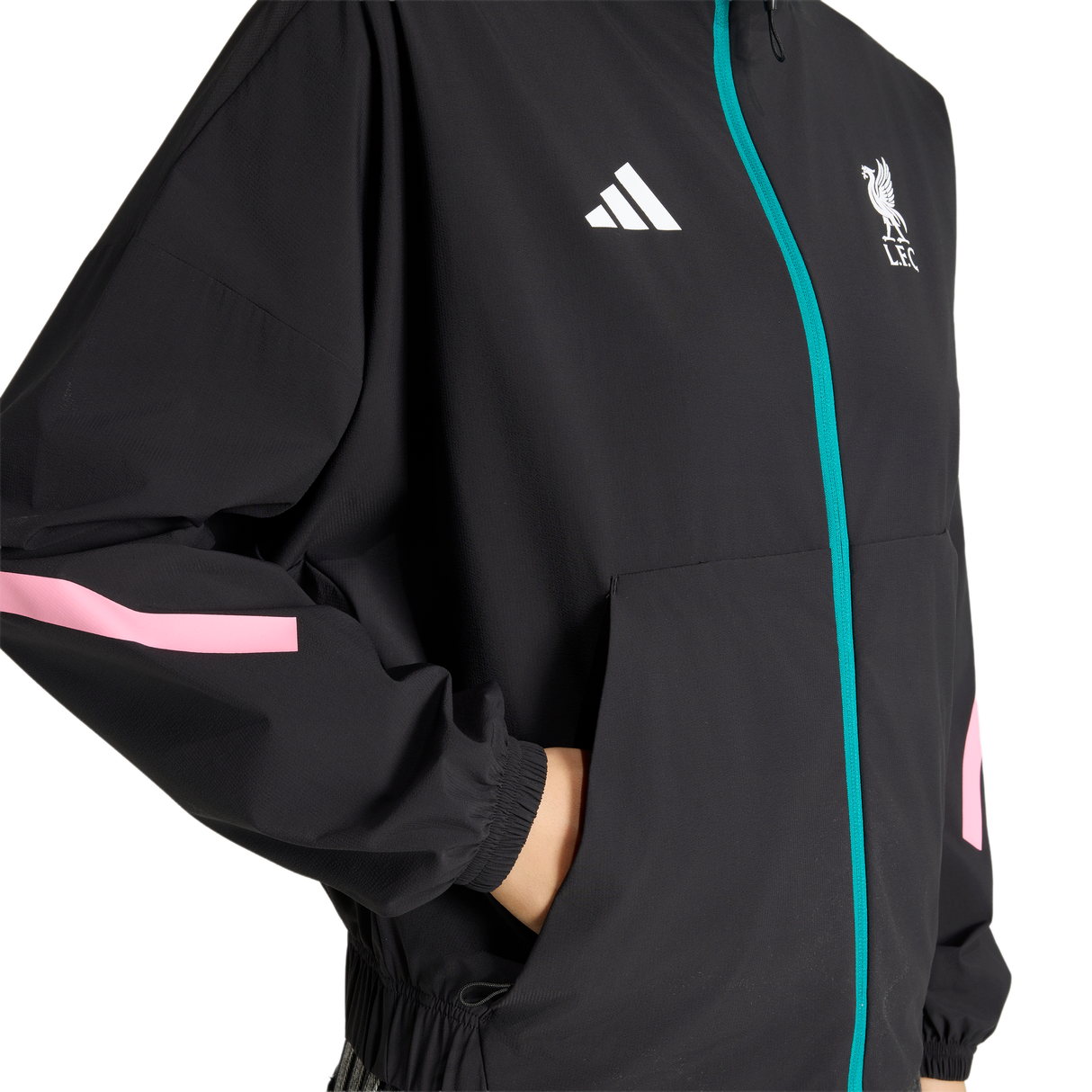 ADIDAS - Liverpool Fc Z.N.E. Anthem Jacket - Donna - Black - image 6