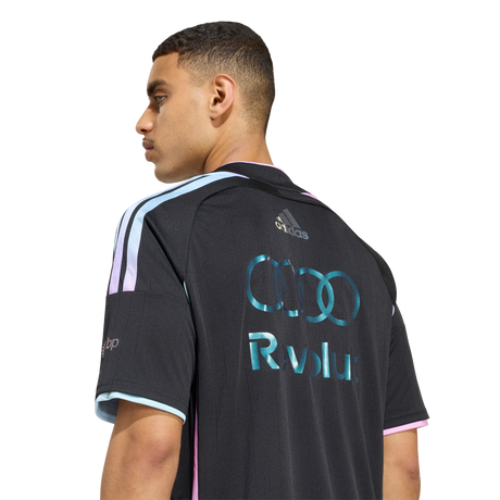 ADIDAS - Audi Revolut Formula One Team 2026 Teamgeist Authentic Driver Jersey - Uomo - Black - image 6