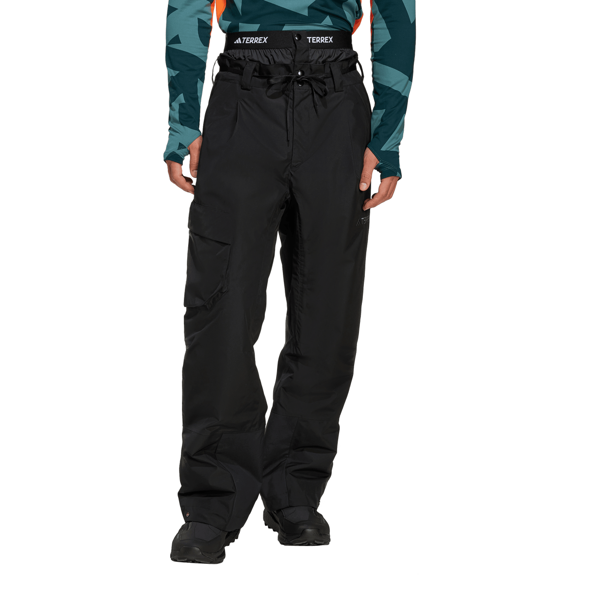 ADIDAS - Pantaloni TERREX Xploric 2 Layer Insulated CLIMAPROOF - Uomo - Black - image 2