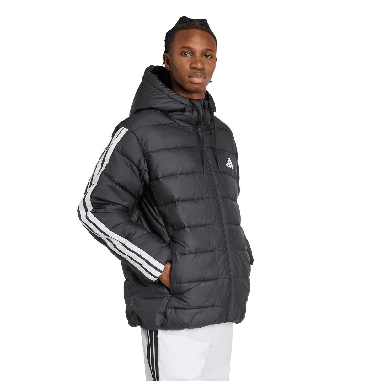 ADIDAS - Giacca Imbottita Sintetica Essentials CLIMAWARM Con 3 Strisce - Uomo - image 4