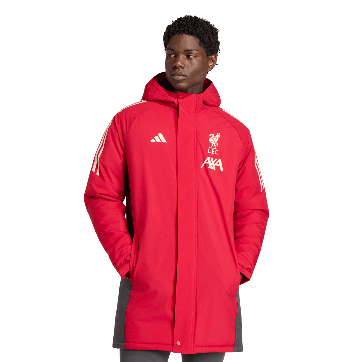 ADIDAS - Liverpool Fc 25/26 Tiro Stadium Parka - Uomo - Black - image 2