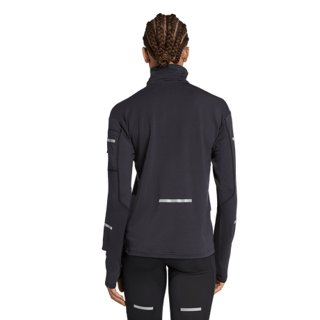 ADIDAS - Maglia Da Running Adi365 CLIMAWARM+ Half Zip - Donna - Black - image 3