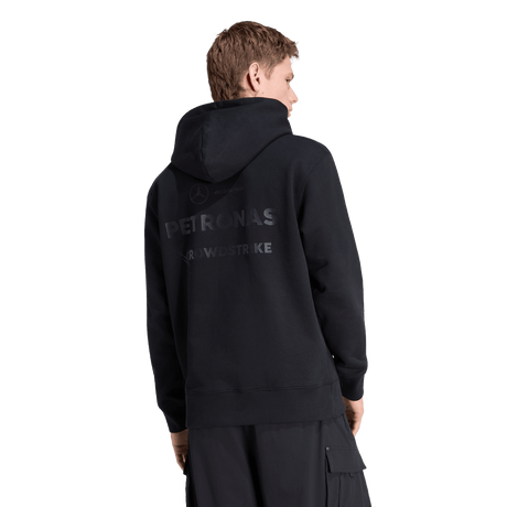 ADIDAS - Mercedes - Amg Petronas Formula 1 Team Felpa Con Cappuccio Night Driver Uomo - Black - image 3