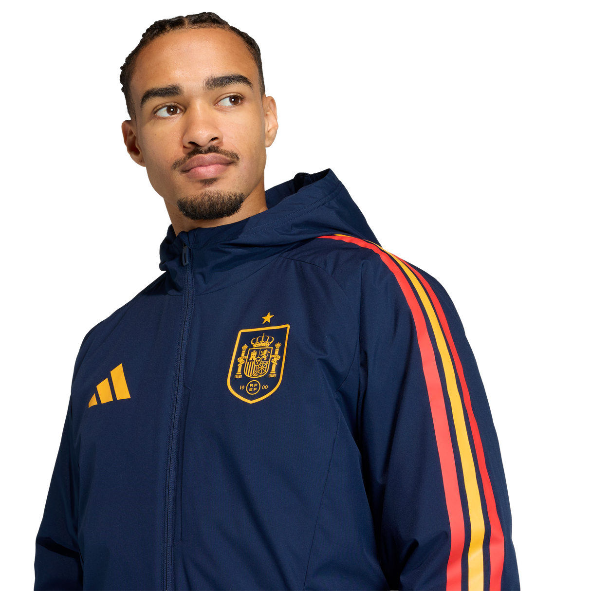 ADIDAS - Spain 26 Tiro Stadium Parka - Uomo - Blue - image 6