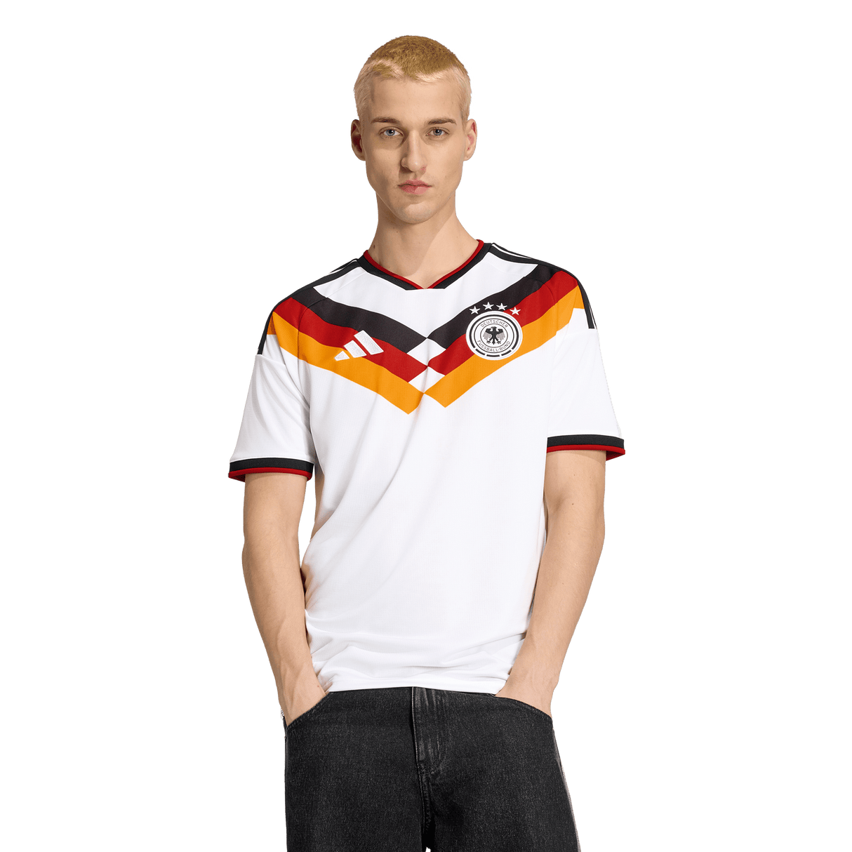 ADIDAS - Maglia Home Germany 26 - Uomo - White - image 3