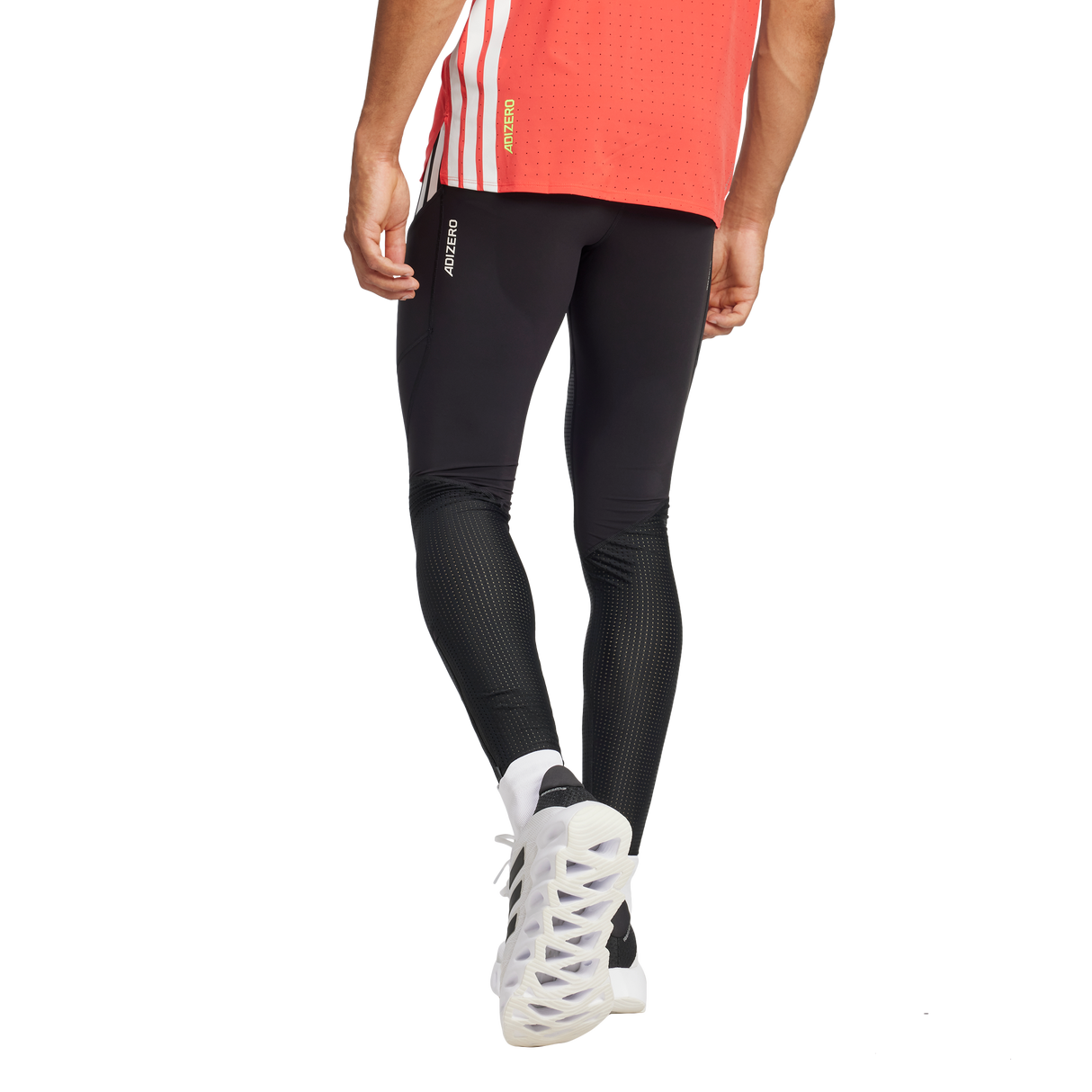 ADIDAS - Leggings Lunghi Da Running Adizero - Uomo - Black - image 3
