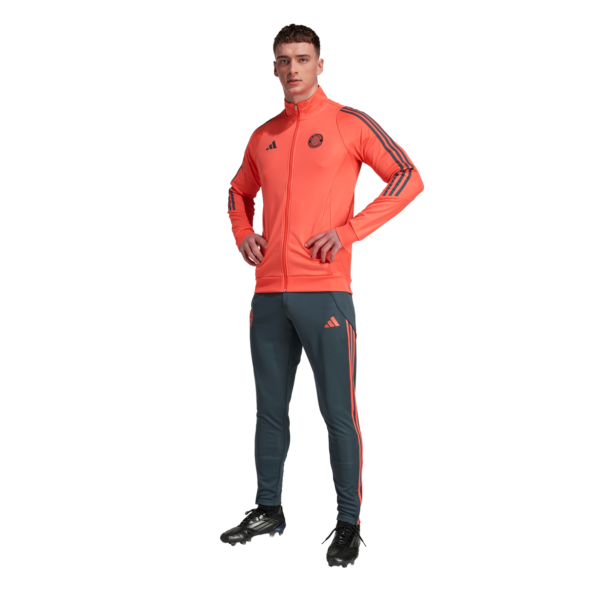 ADIDAS - Fc Bayern 2025/2026 Tiro24 Competition Track Suit - Uomo - Orange - image 4
