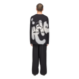 ADIDAS - Y-3 Mercedes - Amg Petronas Formula 1 Team Yohji Graphic Long Sleeve Tee - Black - image 3