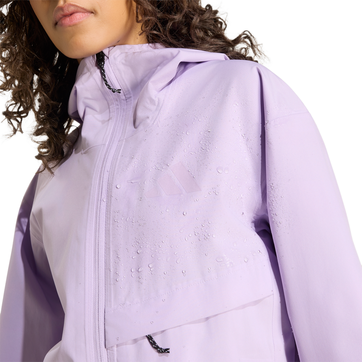 ADIDAS - TERREX Multi 2 Layer CLIMAPROOF Rain Jacket - Donna - Purple - image 5