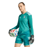 ADIDAS - Germany 26 Home Authentic Goalkeeper Long Sleeve Jersey - Donna - Green - image 3