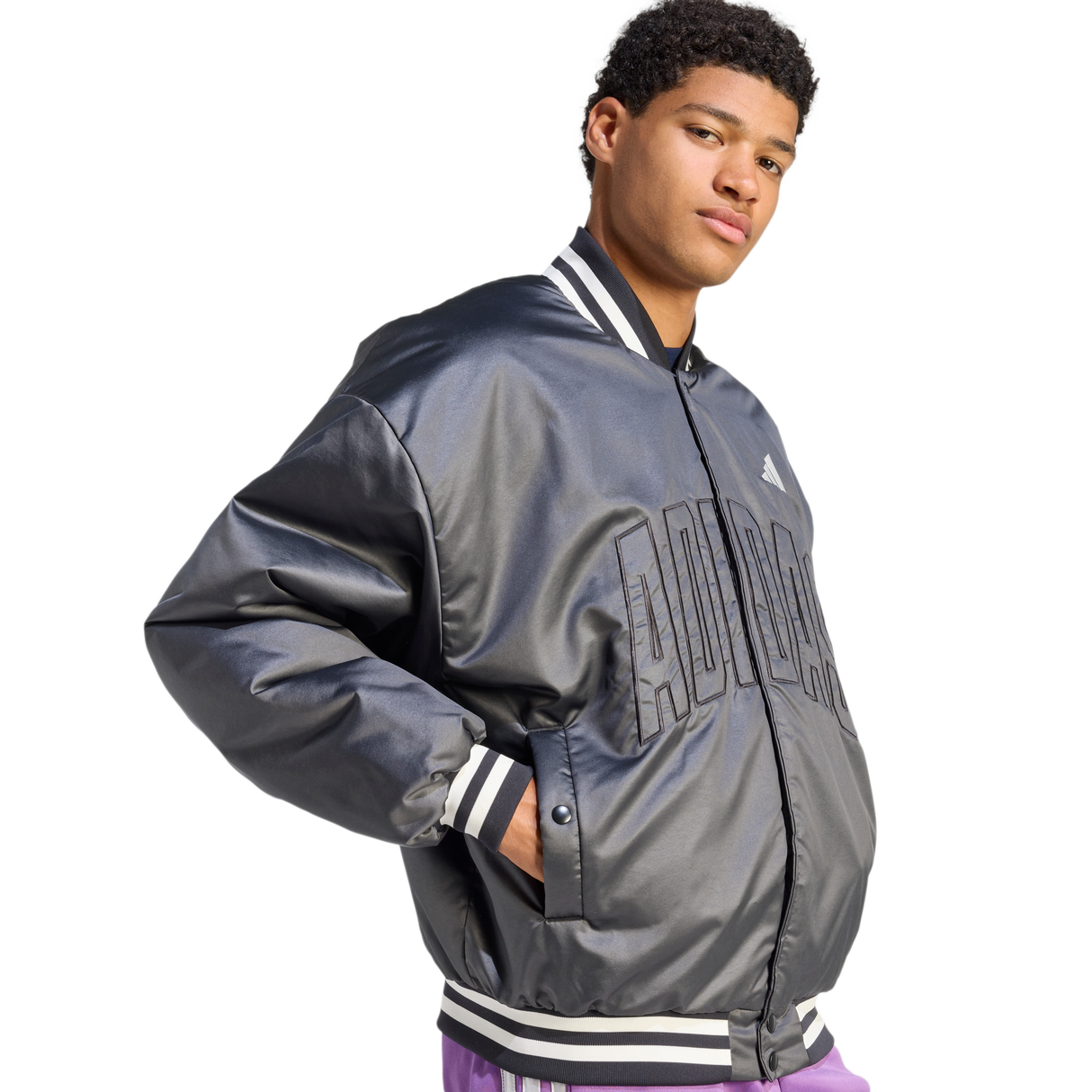 ADIDAS - Giacca Bomber Imbottita Stadium - Uomo - image 6