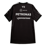 ADIDAS - Y-3 Mercedes - Amg Petronas Formula 1 Team Driver Short Sleeve Jersey - Black - image 9