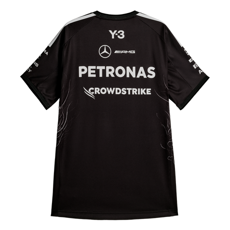ADIDAS - Y-3 Mercedes - Amg Petronas Formula 1 Team Driver Short Sleeve Jersey - Black - image 9
