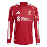 ADIDAS - Liverpool Fc 25/26 Home Authentic Jersey Longsleeve - Uomo - Black - image 1