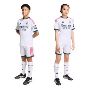 ADIDAS - Real Madrid 26/27 Home Kids Kit - White - image 9