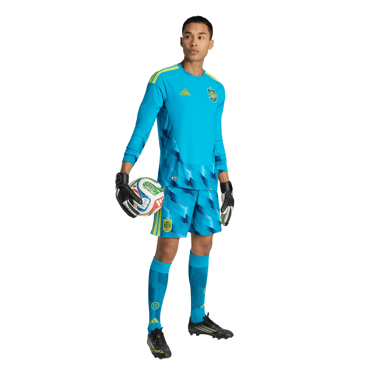 ADIDAS - Spain 26 Home Authentic Goalkeeper Jersey Ls - Uomo - Blue - image 6