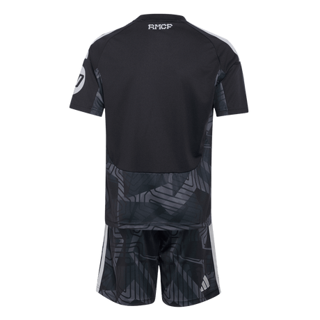 ADIDAS - Real Madrid 26/27 Home Goalkeeper Kids Kit - Black - image 3
