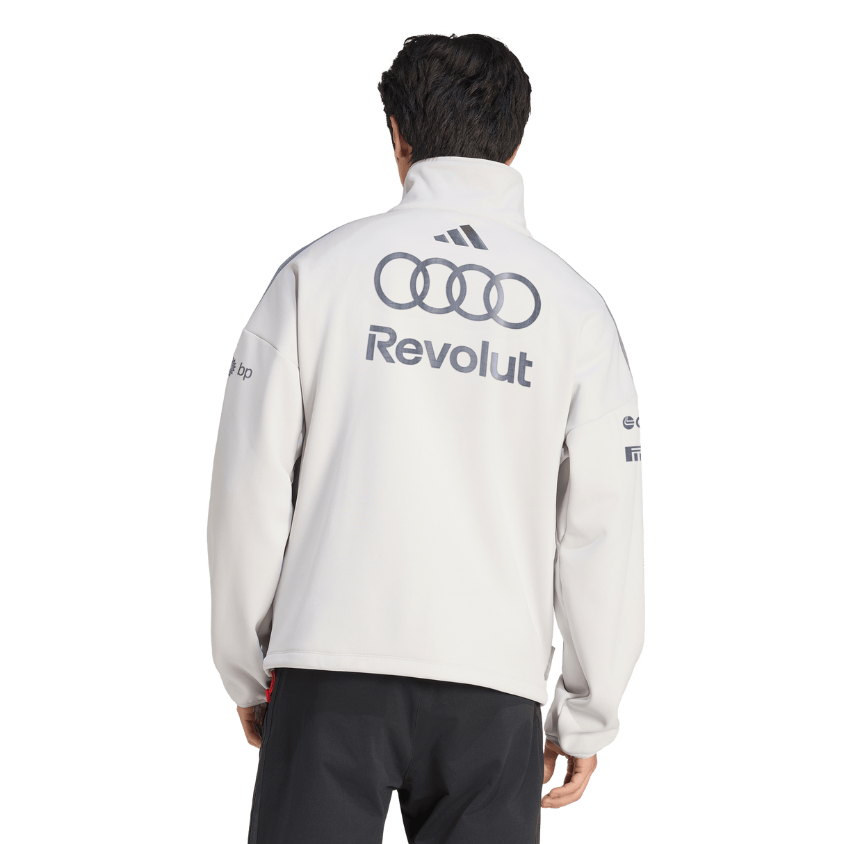 ADIDAS - Audi Revolut Formula One Team 2026 Engineers & Marketing Track Top - Uomo - Grey - image 3