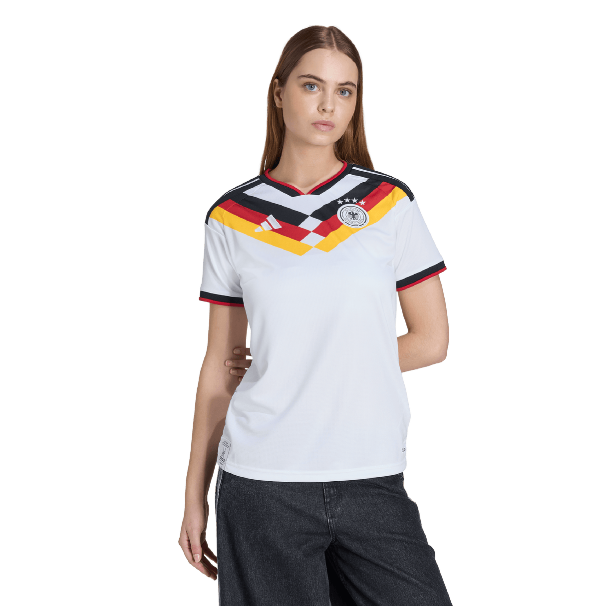 ADIDAS - Maglia Home Germania 26 - Donna - White - image 3