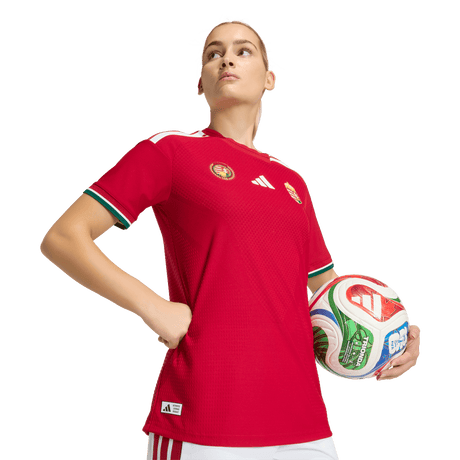 ADIDAS - Hungary 26 Home Authentic Jersey - Donna - Red - image 8