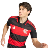 ADIDAS - Cr Flamengo 26 Home Authentic Jersey - Uomo - Red - image 7
