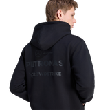 ADIDAS - Mercedes - Amg Petronas Formula 1 Team Felpa Con Cappuccio Night Driver Uomo - Black - image 5