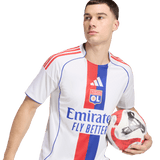 ADIDAS - Maglia Home Olympique Lyonnais 25/26 - Uomo - White - image 7