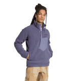 ADIDAS - Felpa TERREX Xploric High Pile Fleece Pullover - Uomo - Purple - image 4
