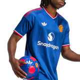ADIDAS - Manchester United 26/27 Away Jersey Authentic - Uomo - Blue - image 8