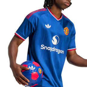 ADIDAS - Manchester United 26/27 Away Jersey Authentic - Uomo - Blue - image 8
