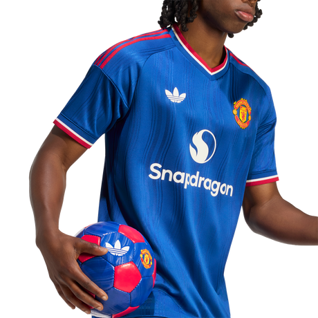 ADIDAS - Manchester United 26/27 Away Jersey Authentic - Uomo - Blue - image 8