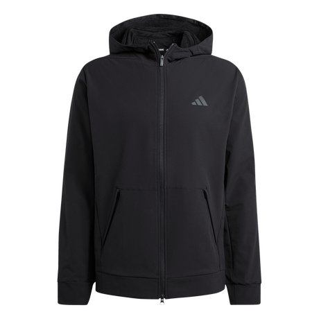 ADIDAS - Felpa Con Cappuccio Designed For Training COLD.RDY Full-Zip - Uomo - Black - image 2