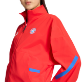 ADIDAS - Fc Bayern Z.N.E. Anthem Jacket - Donna - Red - image 6