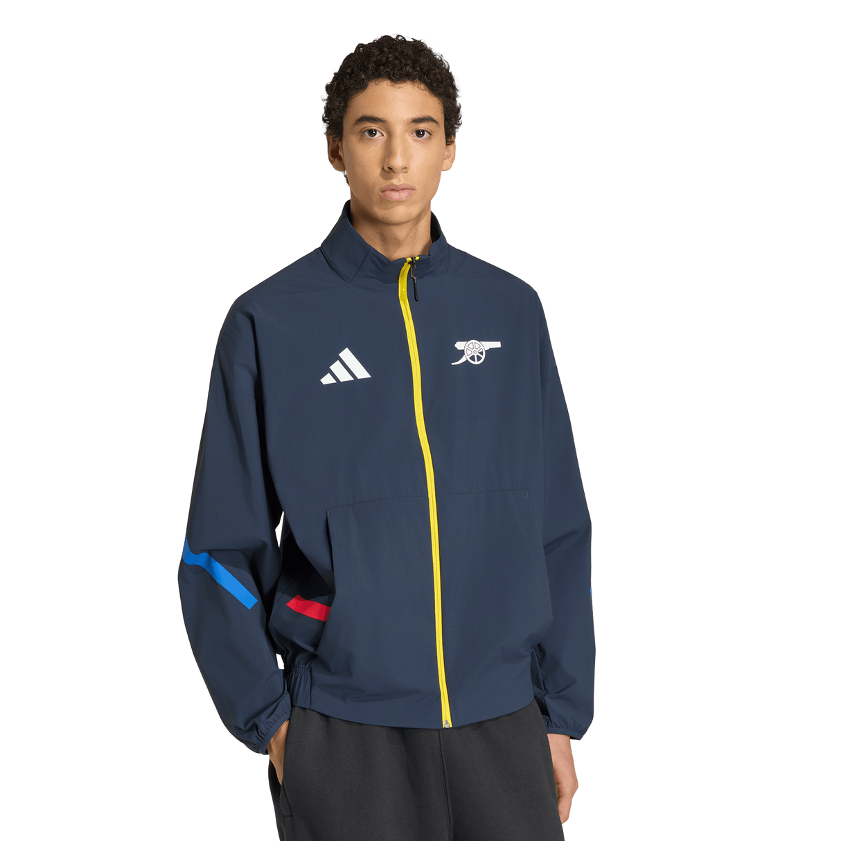 ADIDAS - Giacca Anthem Z.N.E. Arsenal Fc - Uomo - Blue - image 2