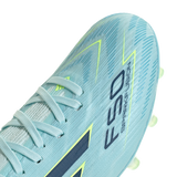 ADIDAS - Scarpe Da Calcio Per Terreni Naturali Compatti/Superfici In Erba Artificiale F50 Sparkfusion Pro Mid Cut - Donna - image 17